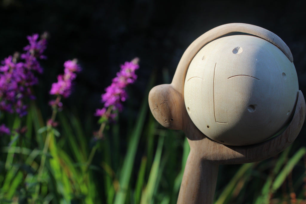 Embrace Your Moon – Handmade Wooden Sculpture