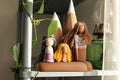 Mountain Spirit – Handmade Wooden Incense & Candle Sculpture