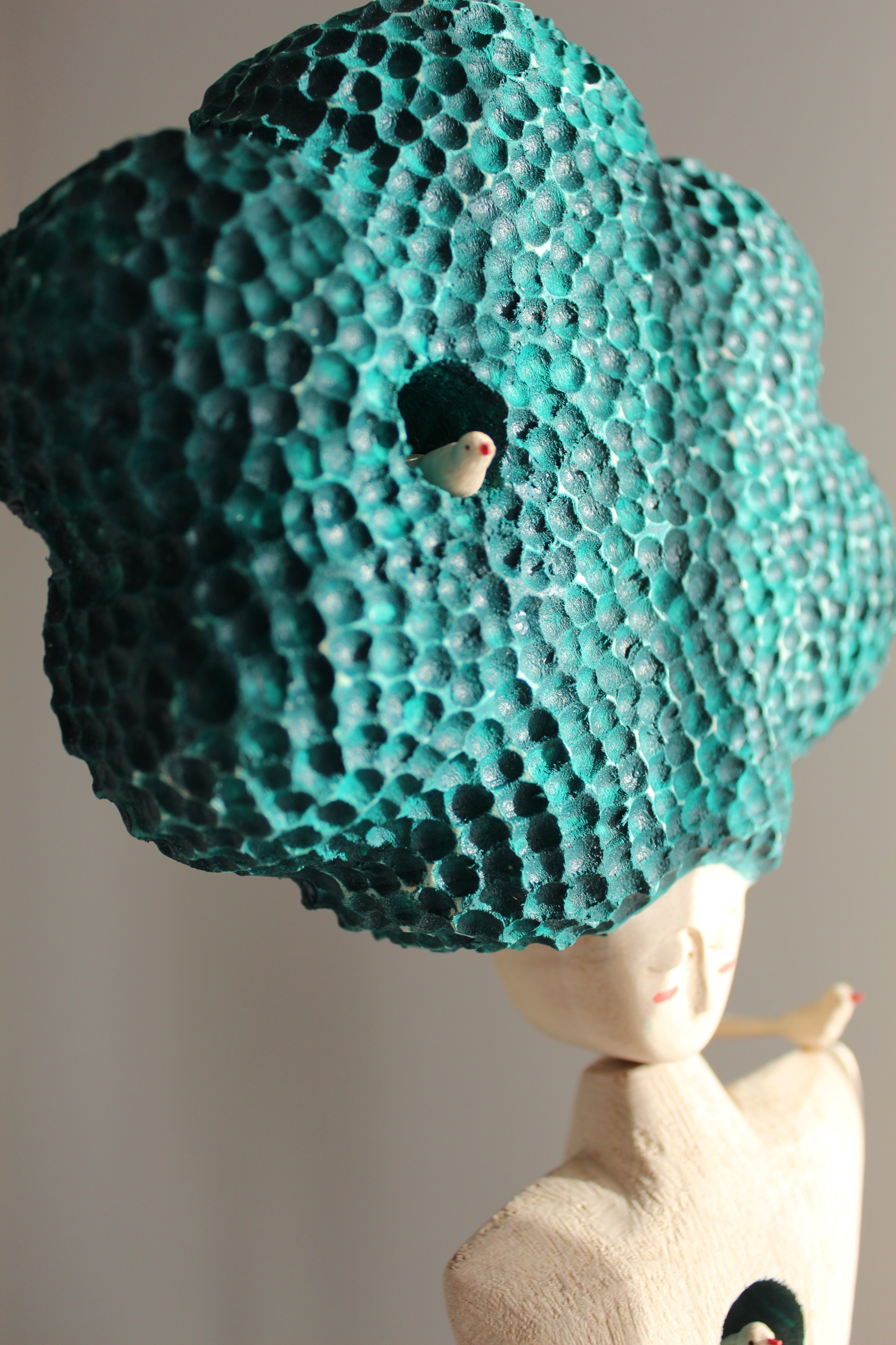 Roots & Wings – Handmade Wooden Motherhood Sculpture